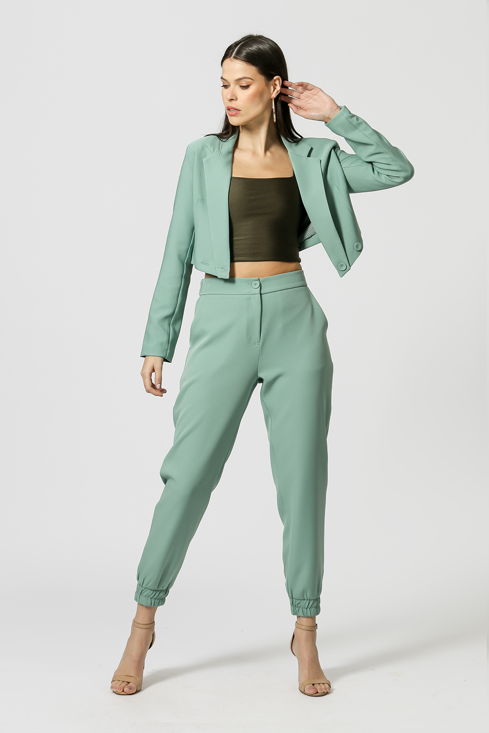 Calça Jogging Crepe - GARRAFA CL