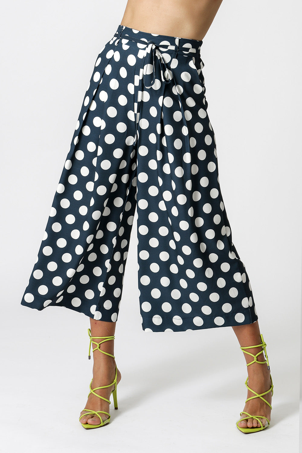 Pantalones Pantacourt Estampados - BLANCO ROJO 7167