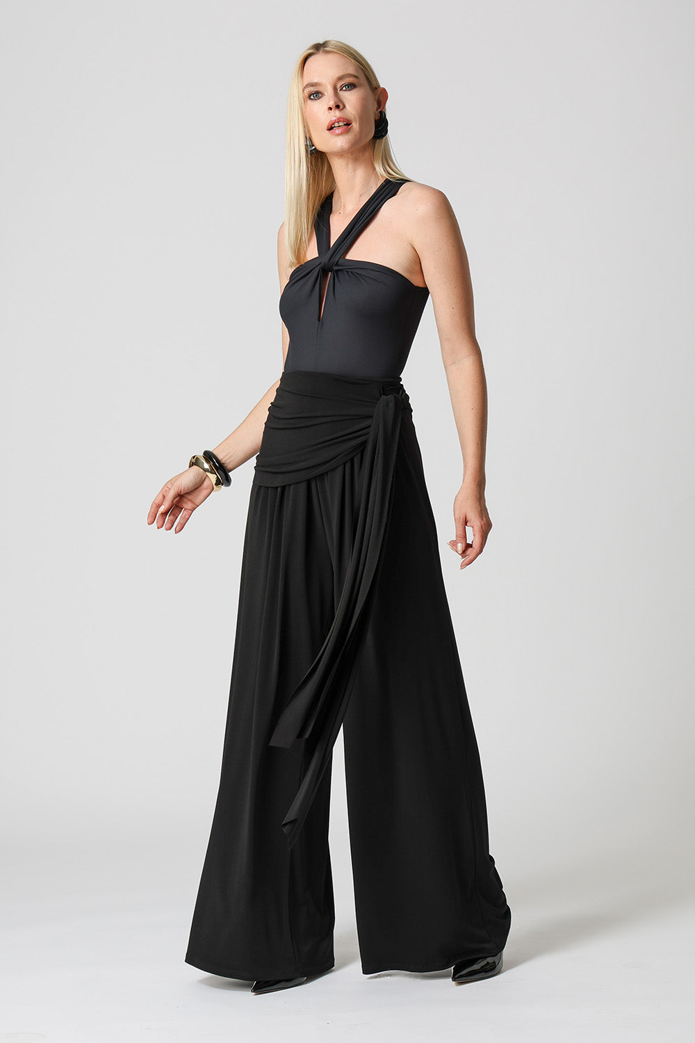 Body Torcido Com Vazado - PRETO