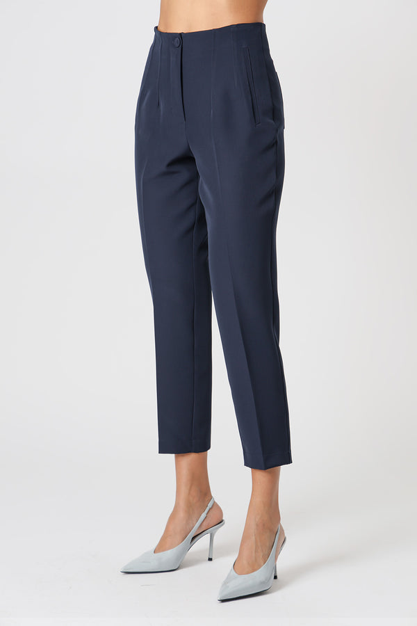 Calça Cenoura New Alfaiataria - MARINHO