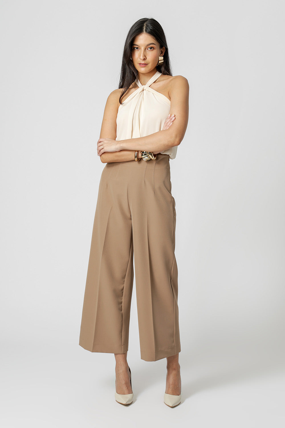 Blusa Frente Única Chiffon - CRU