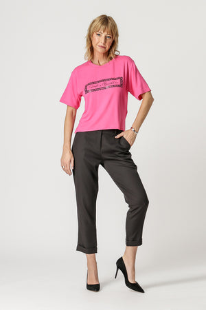 Camiseta Estampa Escrita - PINK 5