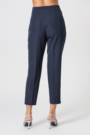 Calça Cenoura New Alfaiataria - MARINHO