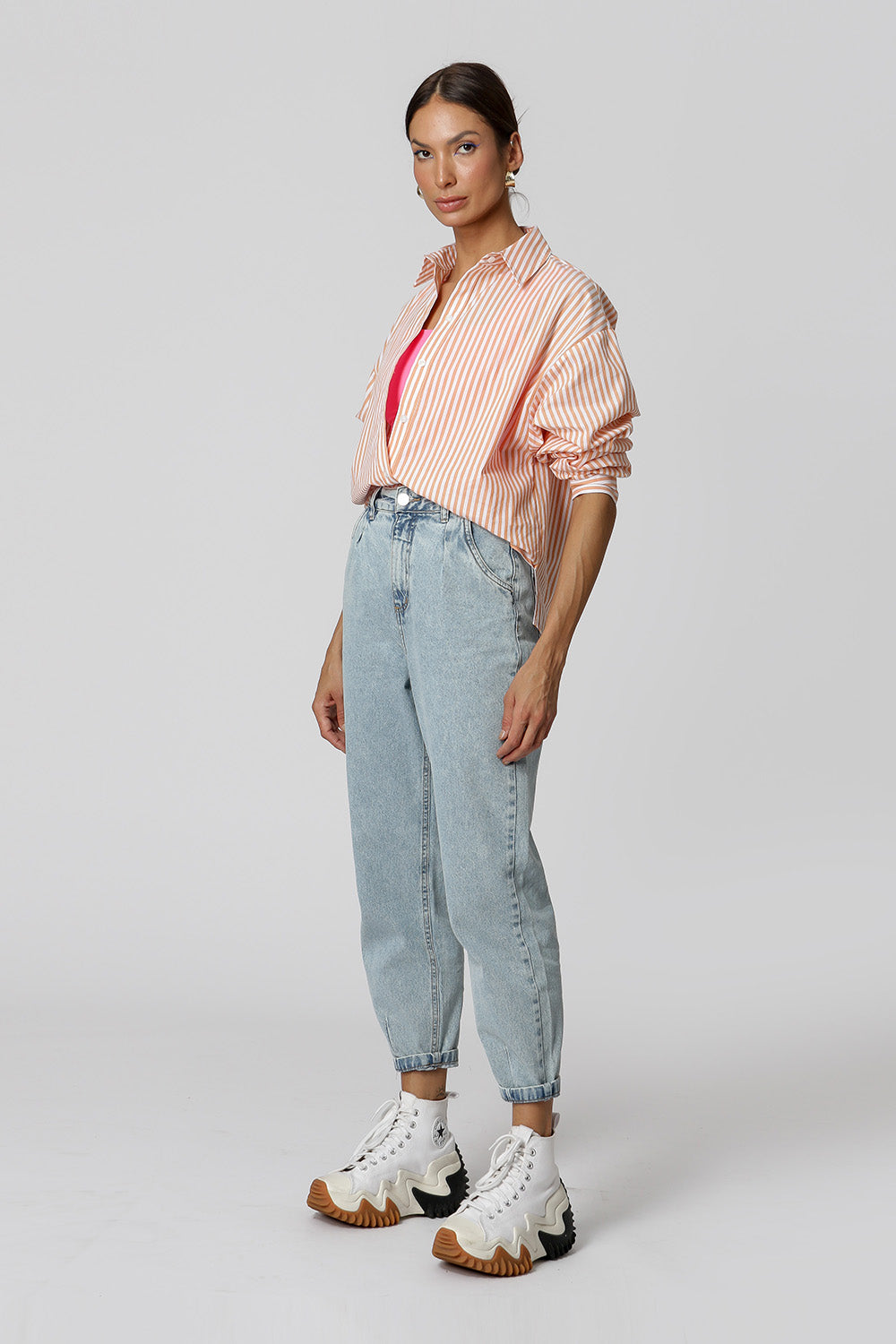 Camisa Ampla Listrada - TELHA CL 90131
