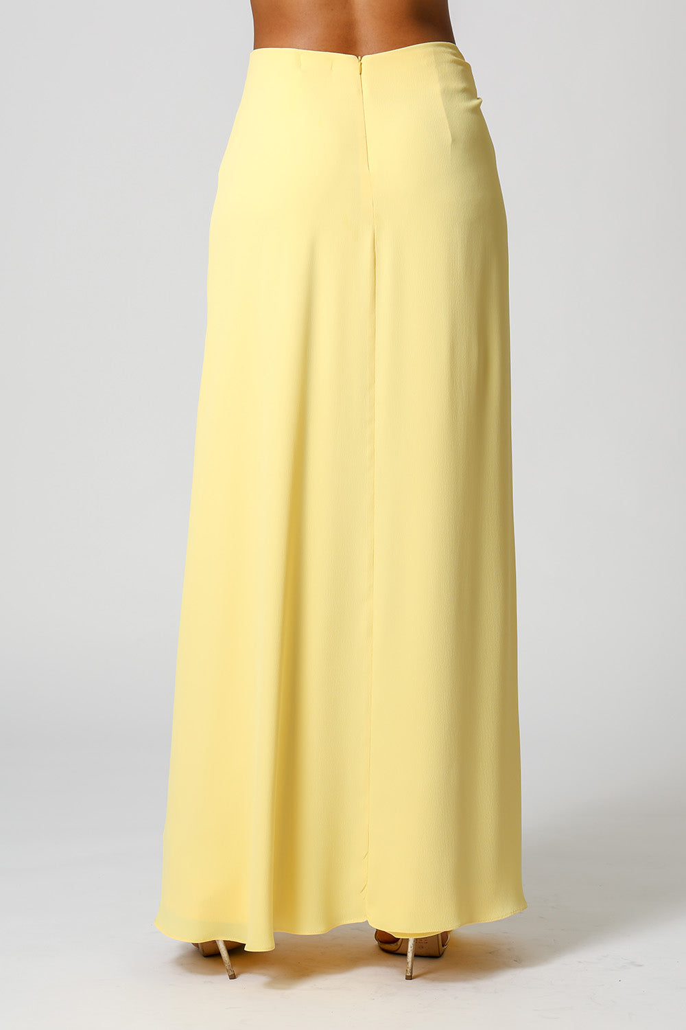 Saia Com Calça Interna e Fivela - AMARELO