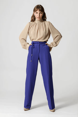 Blusa Gola Alta Com Amarração