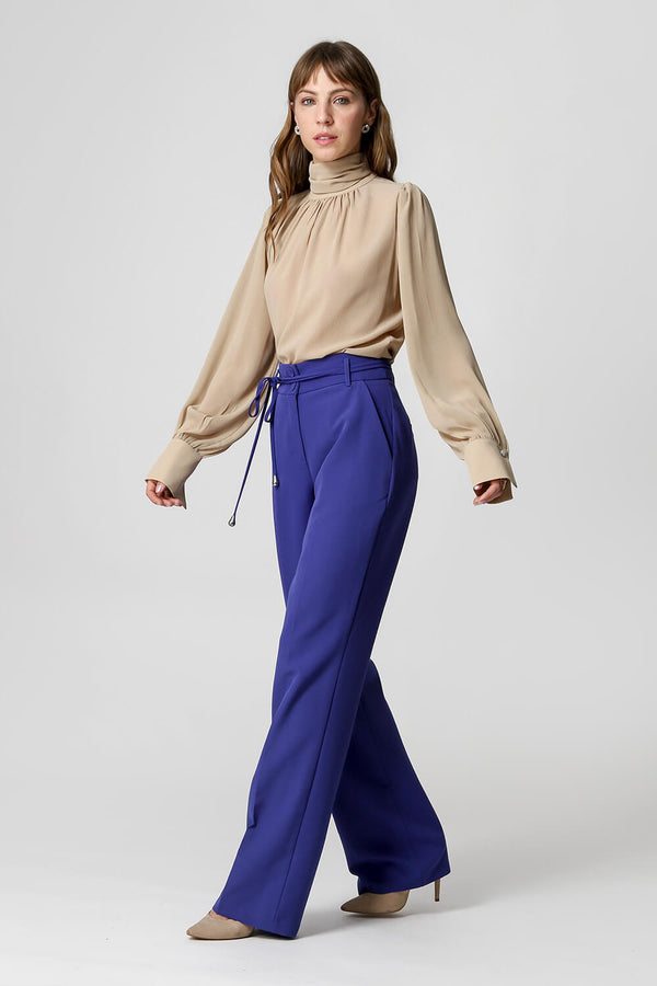 Blusa Gola Alta Com Amarração