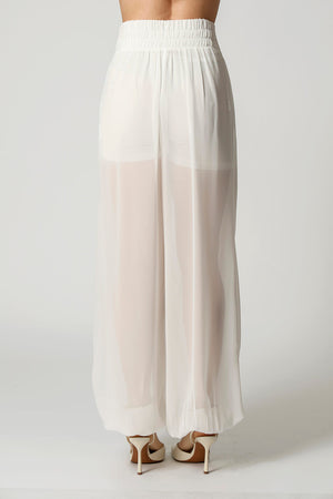 Calça Aladim Em Chiffon Glass TRIMIX