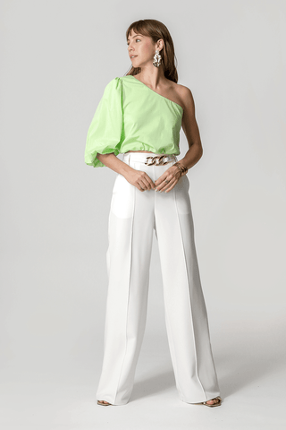 Blusa Ombro Único Bubble - LIMAO