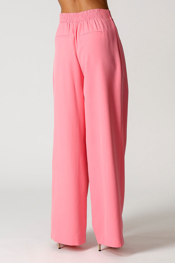 Calça Pantalona Com Prega TRIMIX