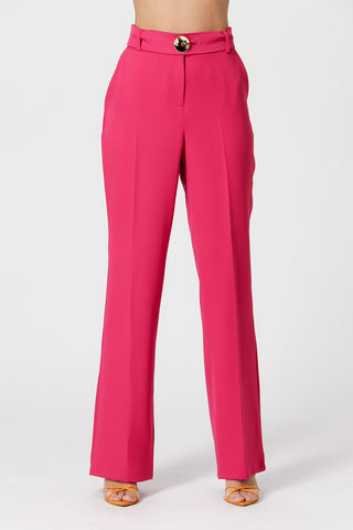Calça Reta Alfaiataria - PINK 2