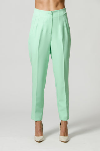 Pantalones de vestir Carrot - VERDE CL