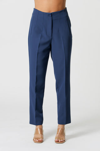 Pantalones Carrot Tailored - AZUL MARINO