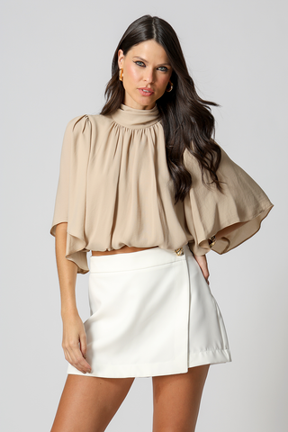 Blusa de burbujas con mangas de ángel - ARENA 4