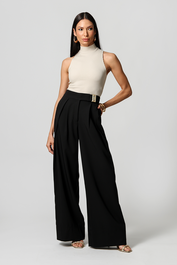 Blusa Gola Alta Canelada