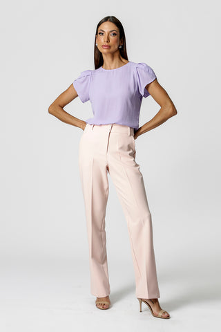Blusa Manga Tulipa - LILAS 1