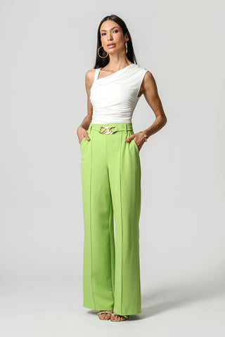 Blusa Decote Assimétrico Franzida - OFF WHITE