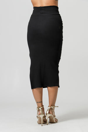 Saia Com Twist Franzido