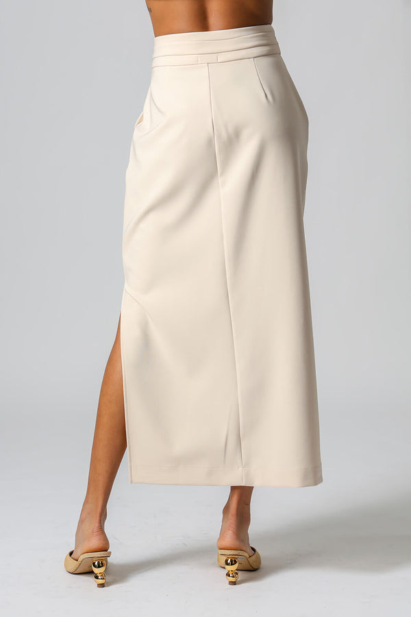 Saia De Alfaiataria Reta