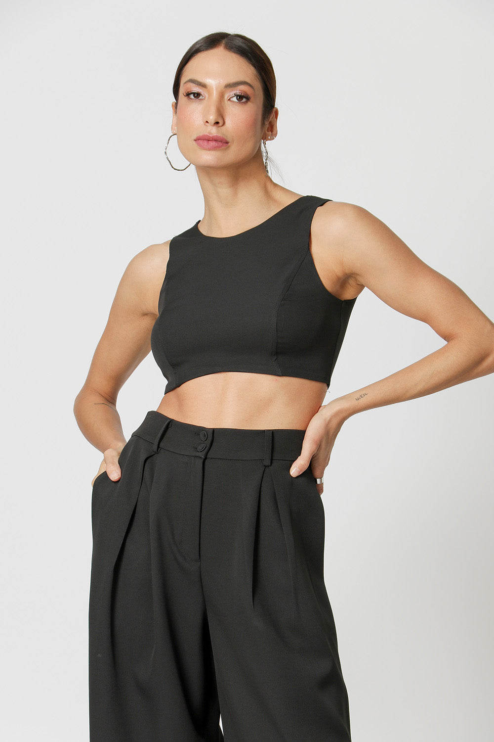 Top Cropped Alfaiataria