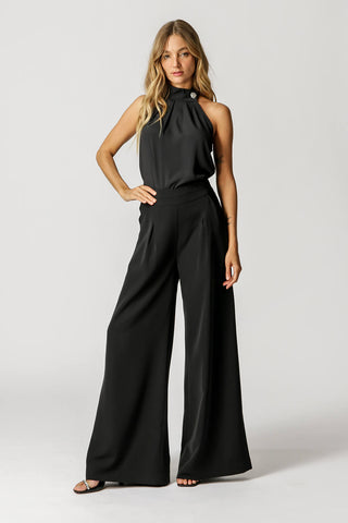 Blusa Gola Botão - PRETO