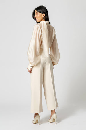 Camisa Com Laço Amplo