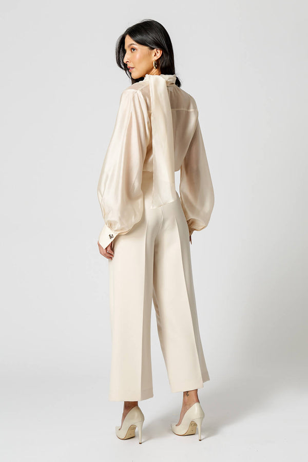 Camisa Com Laço Amplo