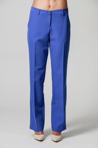 Pantalones rectos de sastre - AZUL KLEIN 1