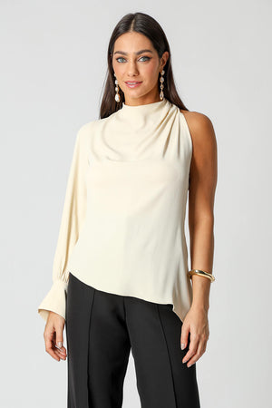 Blusa Assimétrica De Ombro Único