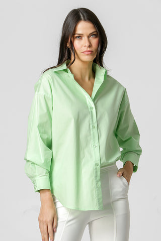 Camisa Oversized Manga Longa - LIMAO