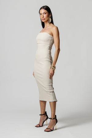 Vestido Tubinho Sem Alça