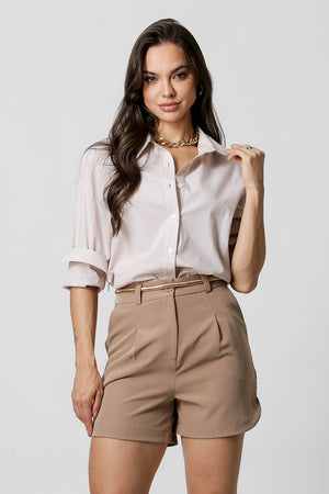 Camisa Ampla Listrada