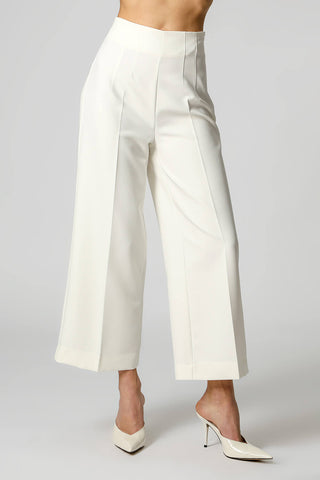 Calça Pantacourt Alfaiataria - OFF WHITE