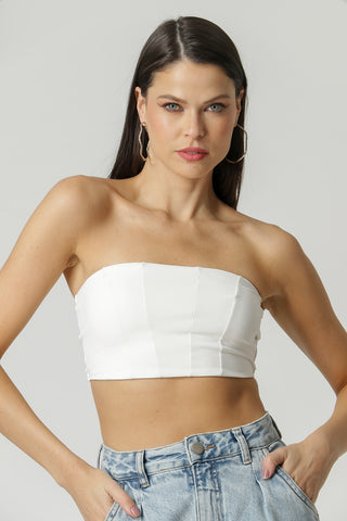 Corsé con cinturón superior - BLANCO ROJO 1