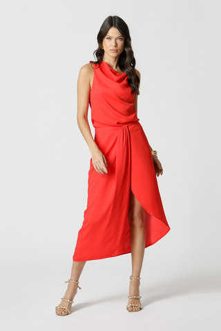 Saia Envelope Com Detalhe Frontal - CORAL