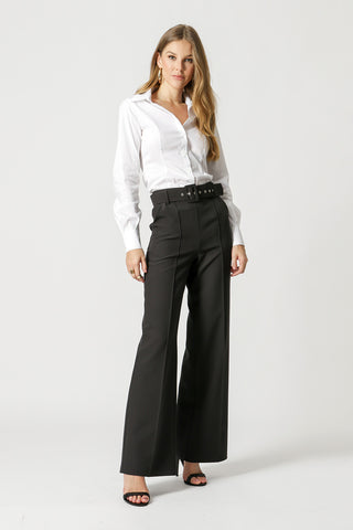 Camisa Básica Manga Longa - BRANCO
