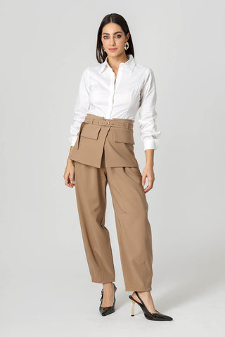 Camisa Básica Manga Longa - OFF WHITE
