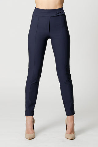 Calça Skinny de Alfaiataria Cotton - MARINHO