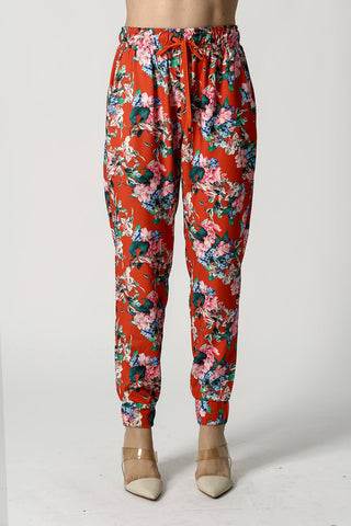 Calça Jogging em Crepe - LARANJA 1185