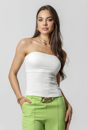 Blusa Básica Sem Alça