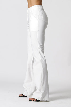 Calça Flare Com Recortes