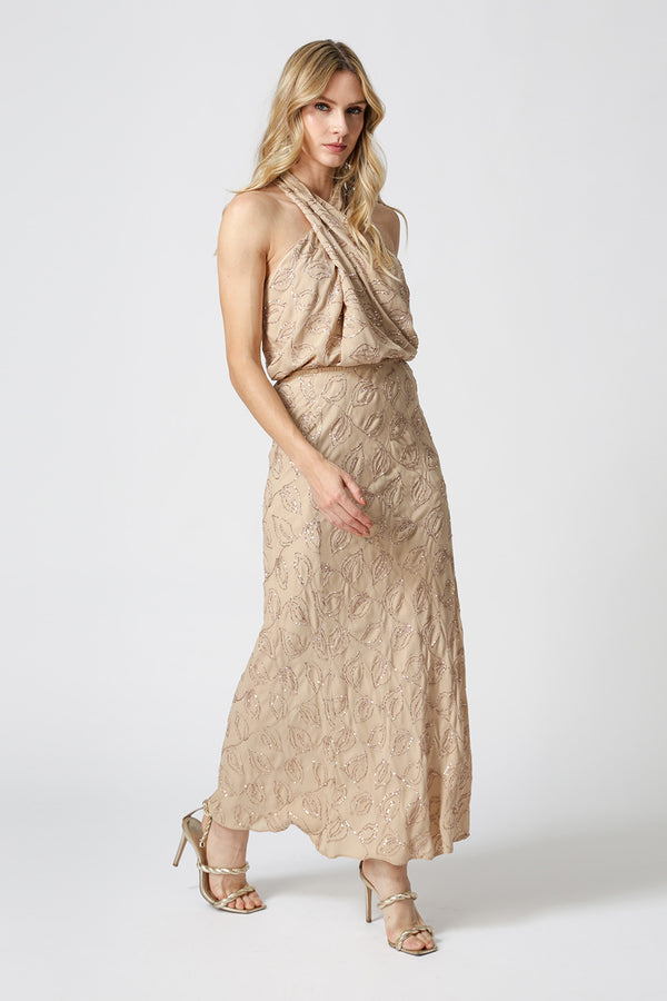 Blusa Paetê Com Decote Transpassado