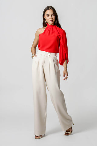 Blusa Manga Ampla DIferenciada - VERMELHO