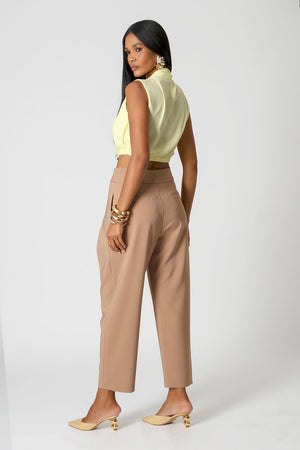 Blusa Cropped Transpassada TRIMIX