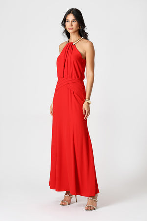 Vestido Cava Americana Com Gargantilha