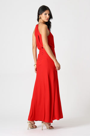 Vestido Cava Americana Com Gargantilha