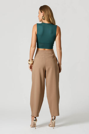 Blusa Cropped Decote V