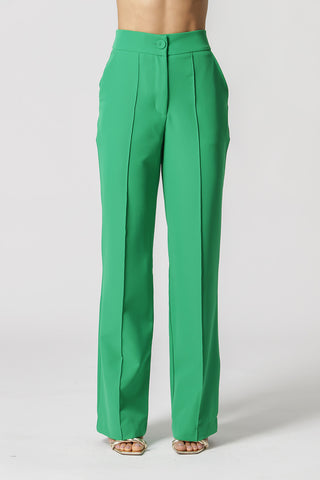 Pantalones anchos con pliegue - FLAG