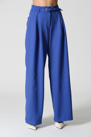 Calça Pantalona Cinto Fino TRIMIX
