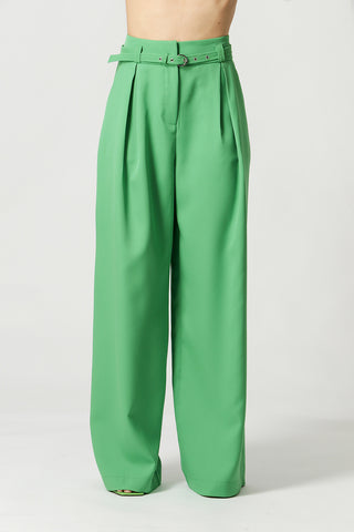 Calça Pantalona Cinto Fino - BANDEIRA